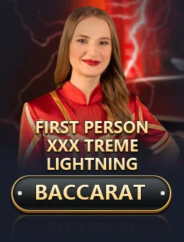 First Person Xxxtreme Lightning Baccarat (Evolution)