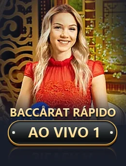 Baccarat Rápido Ao Vivo 1 (Evolution)