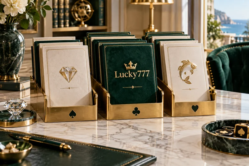 Lucky777 ဂိမ်းအမျိုးအစားနှင့် ပံ့ပိုးသူစာရင်း သရုပ်ဖော်ပုံ