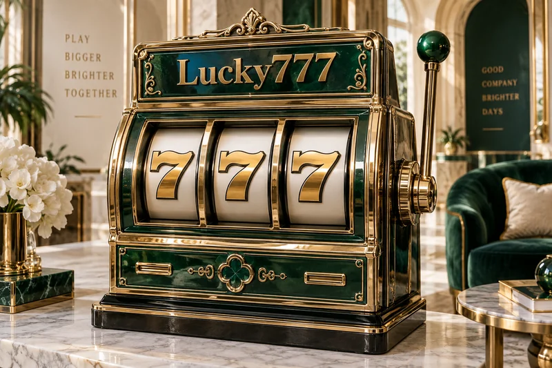 Lucky777 သုံးဘီး 777 စလော့ သရုပ်ဖော်ပုံ