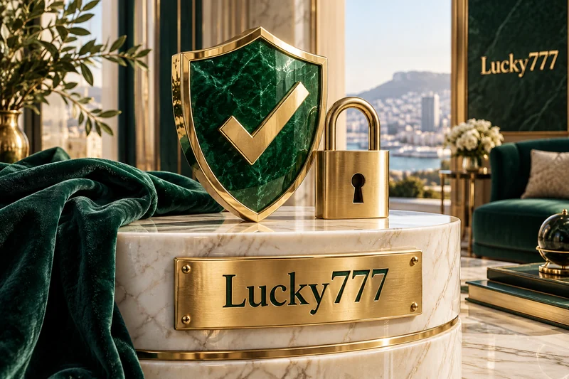 Lucky777 အကောင့်လုံခြုံရေး သရုပ်ဖော်ပုံ